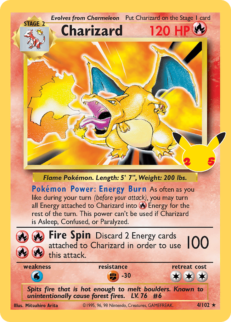 리자몽 (Charizard) 카드