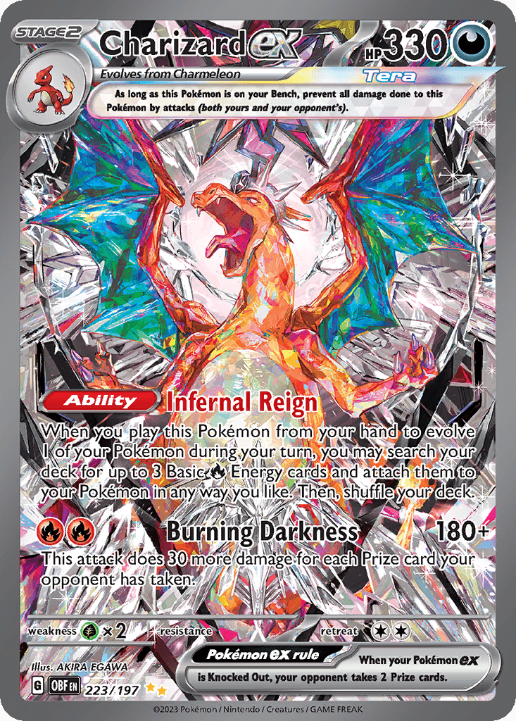 리자몽 ex (Charizard ex) 카드