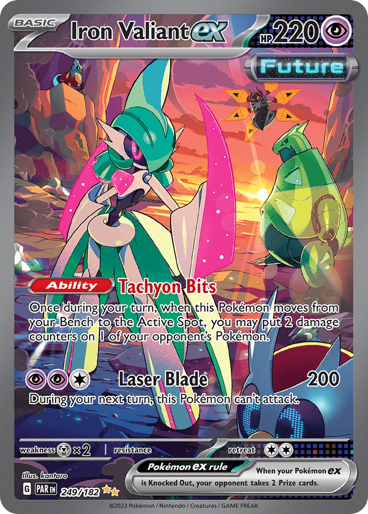 무쇠검 ex (Iron Valiant ex) 카드