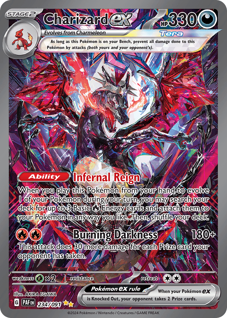 리자몽 ex (Charizard ex) 카드