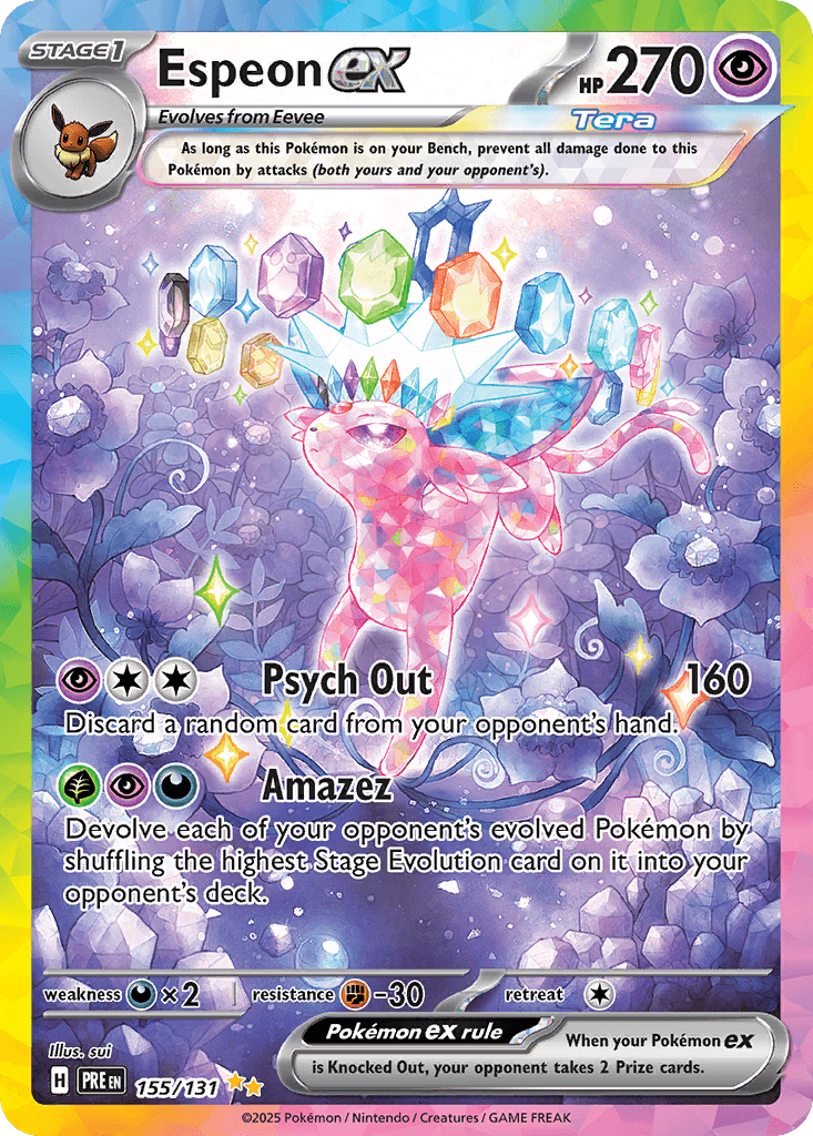 에브이 ex (Espeon ex) 카드