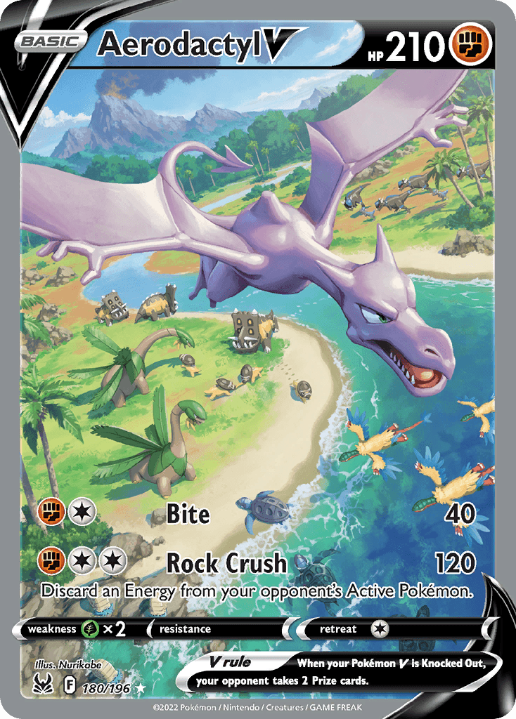 프테라 V (Aerodactyl V) 카드
