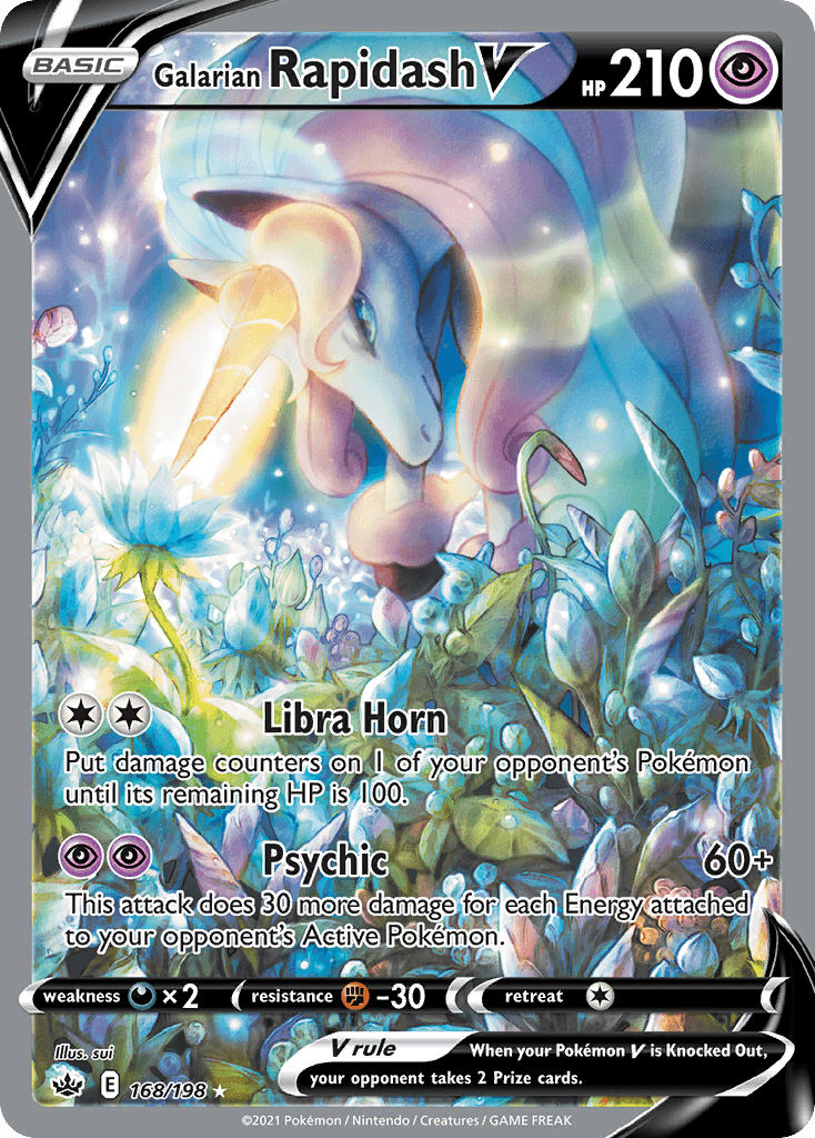 가라르 날쌩마 V (Galarian Rapidash V) 카드